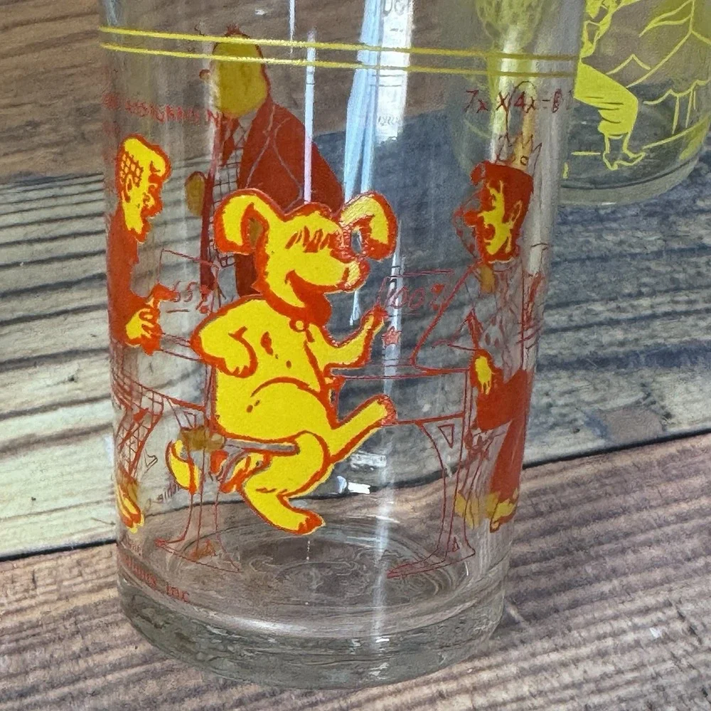 Vintage Welch's Jelly Jar Juice Glasses Howdy Doody 1950s Archie 1971 Set‎ Of 3